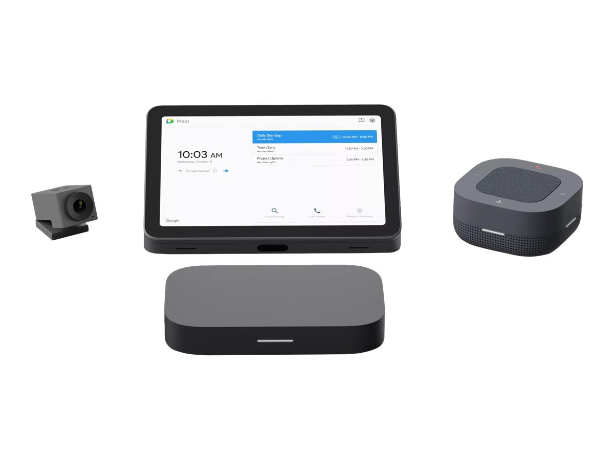 ASUS Google Meet GQE15A - Small/Medium Room Kit - video conferencing device - with Meeting Computer System