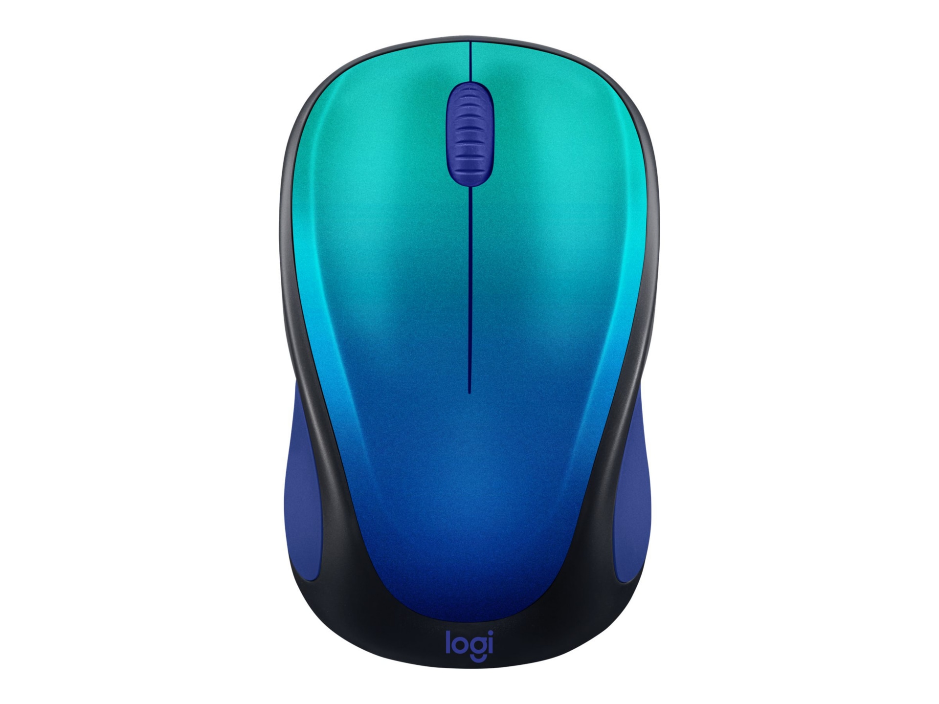 Logitech Design Collection - Limited Edition - mouse - 2.4 GHz - aurora blu
