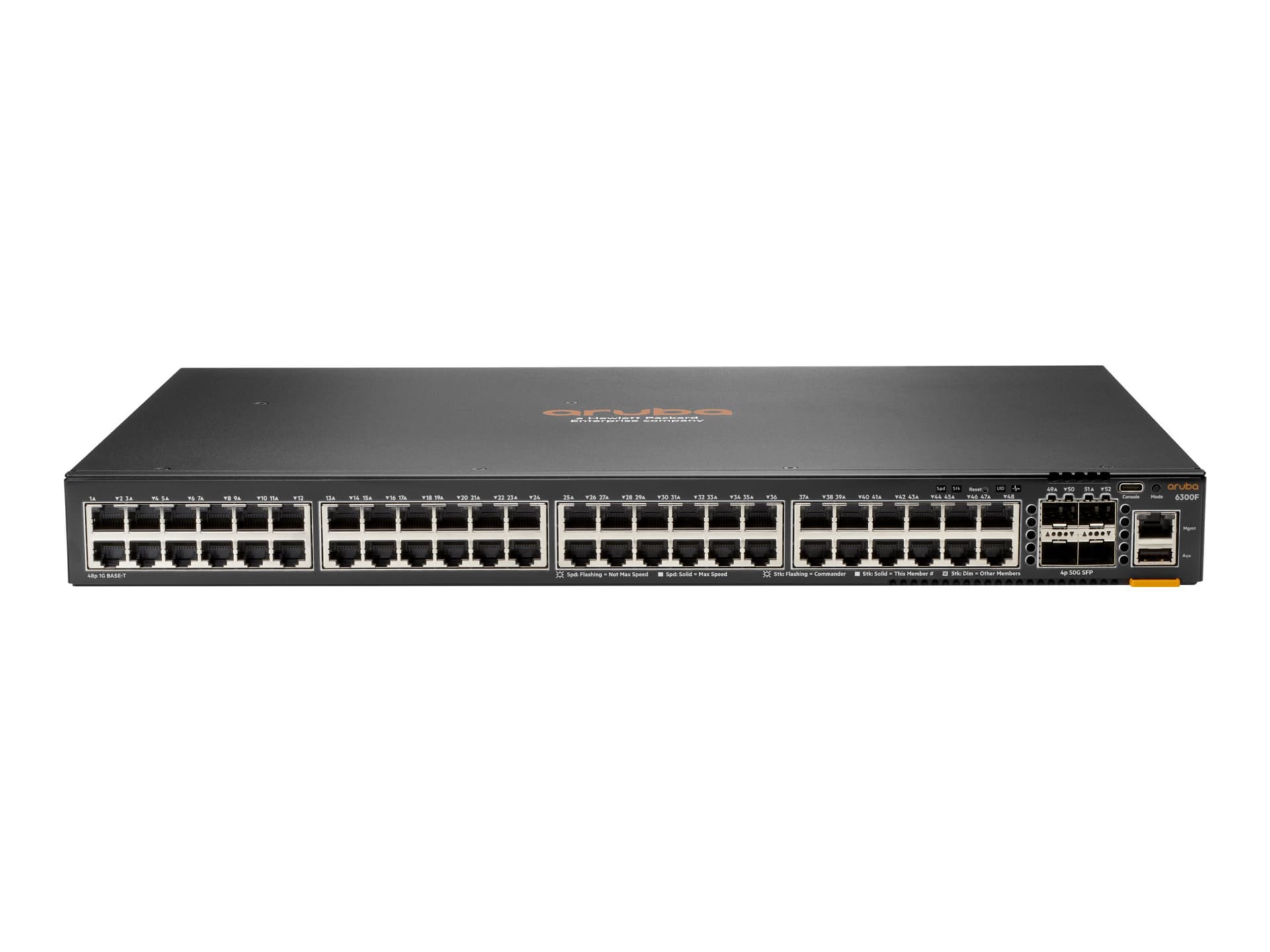 HPE Aruba 6300F - switch - 48 ports - managed - rack-mountable