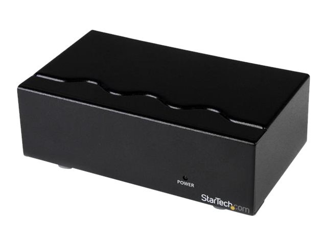 StarTech.com 2 Port High Resolution VGA Video Splitter with Audio - 400 MHz