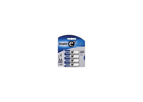 Energizer 4-Pack e2 AA Lithium Photo Battery