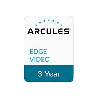 Arcules Edge Video Storage - subscription license (3 years) - up to 500 use