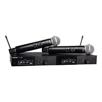SHURE SM58 DUAL VOCAL WRLS MIC SYS