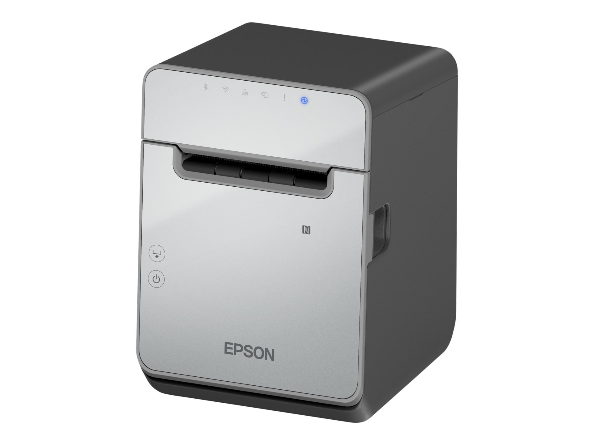 Epson OmniLink TM-L90II C31C412A7211 Dark Gray Liner-Free Compatible Direct  Thermal Label Printer - USB and Serial