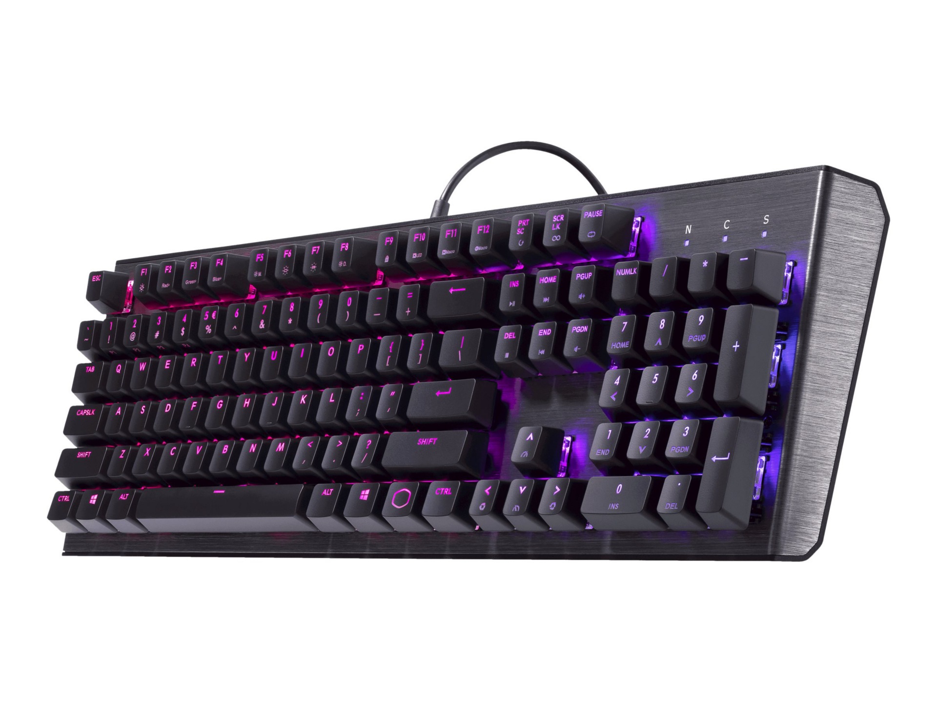 Cooler Master Ck550 V2 Keyboard Us Gunmetal Black Ck 550 Gktl1 Us