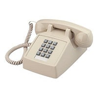 Cortelco 2500 Message Waiting Landline Phone - Ash
