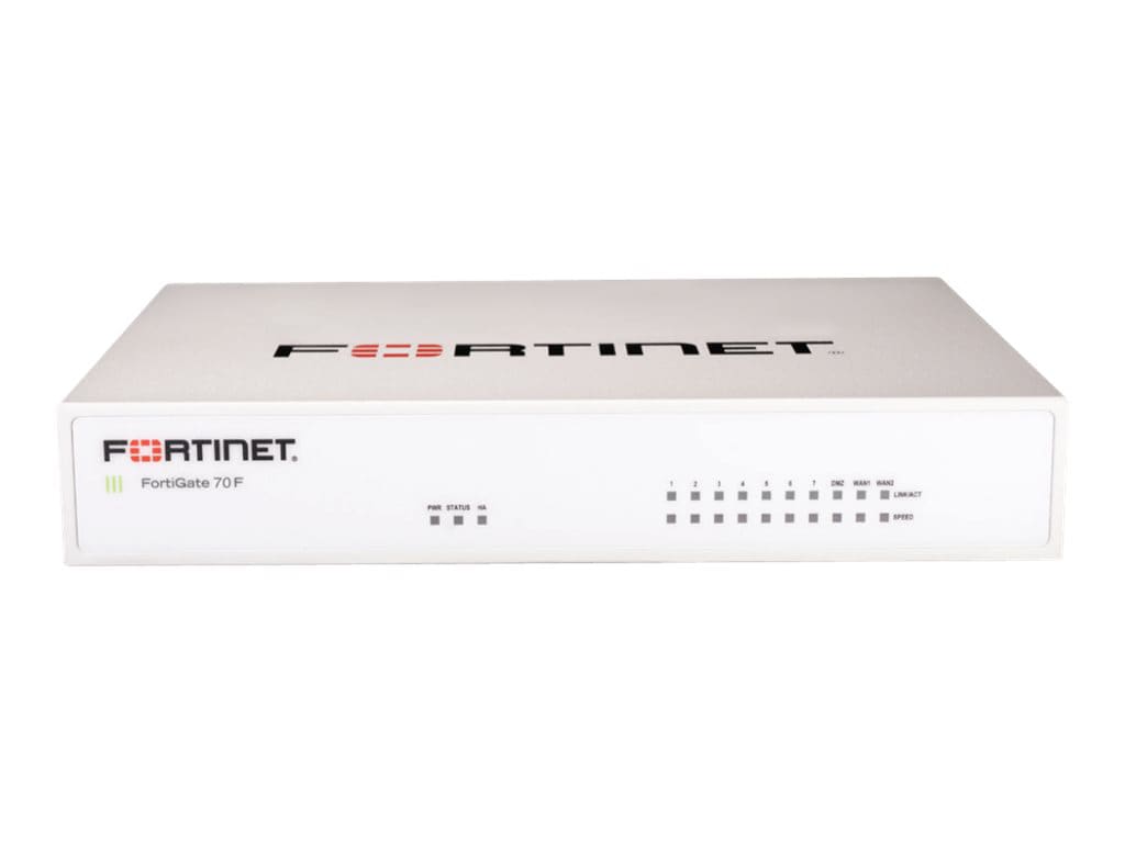 Fortinet FortiGate 70F - security appliance - with 5 years 24x7 FortiCare Support + 5 years FortiGuard Unified Threat