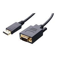 4XEM - video adapter cable - DisplayPort to HD-15 (VGA) - 6 ft