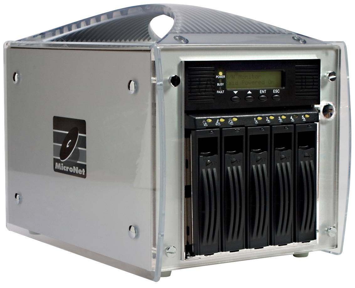 MicroNet Platinum RAID FireWire 800 + USB 2.0 - hard drive array