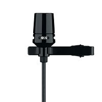 Haivision Shure Centraverse Lavalier Condenser Microphone - Black