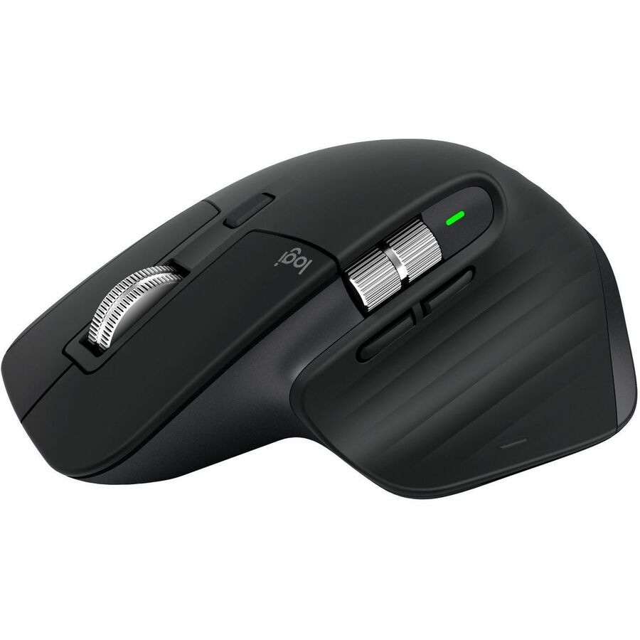 Logitech MX Master 3S Performance Wireless Mouse - mouse - Bluetooth, 2.4 GHz - black