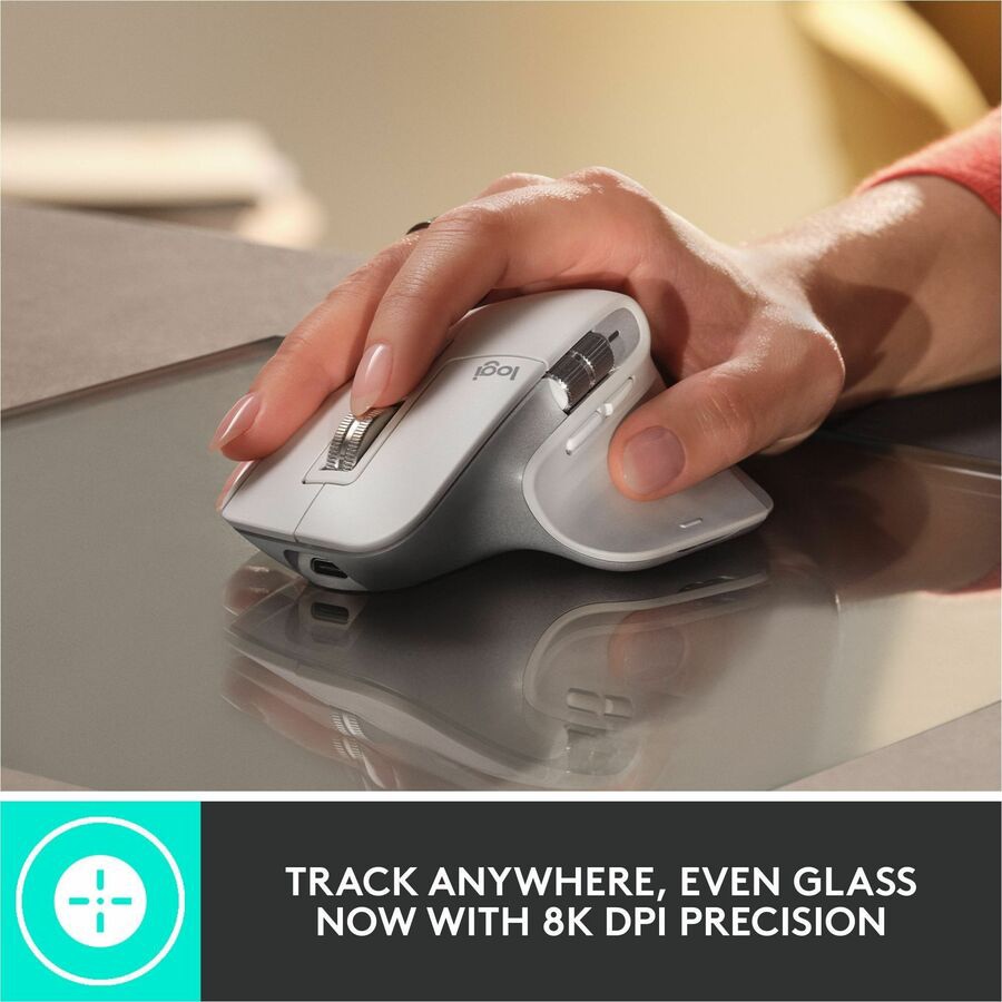 Thumbnail 3 of 9 for Logitech MX Master 3S - Wireless Performance Mouse with Ultra-fast Scrolling, Ergo, 8K DPI, Track on Glass, Black