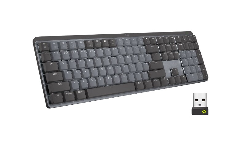 kanaal Mos congestie Logitech MX Mechanical Wireless Keyboard - keyboard - 920-010549 -  Keyboards - CDW.com