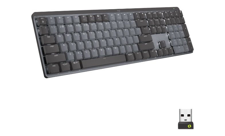 fattigdom binær Landbrug Logitech MX Mechanical Wireless Illuminated Keyboard - keyboard - full size  - 920-010547 - Keyboards - CDW.com