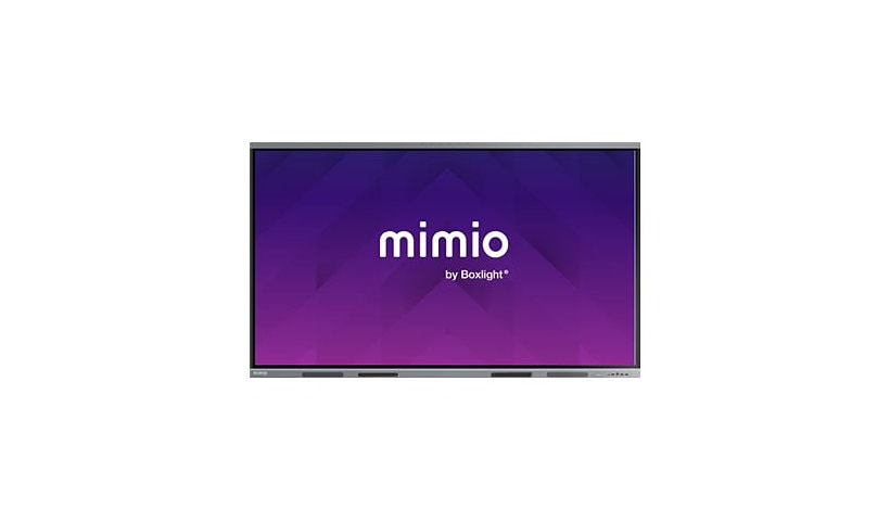 MimioPro 4 65" LED-backlit LCD display - 4K - for interactive communication