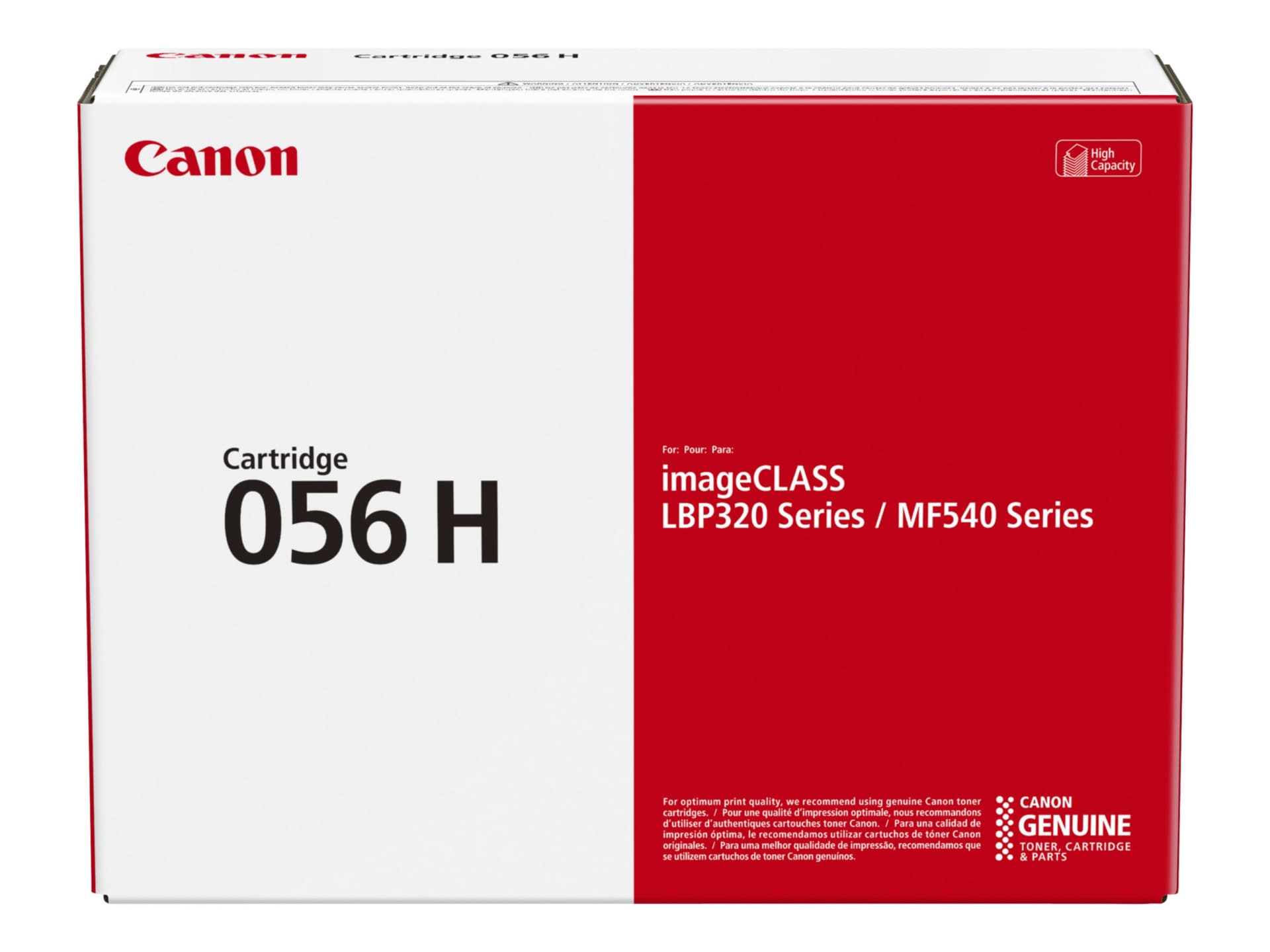 Canon 056 H - High Capacity - black - original - toner cartridge