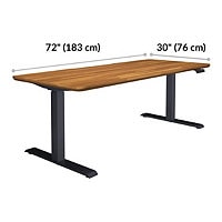 Vari - sit/standing desk - rectangular - butcher block