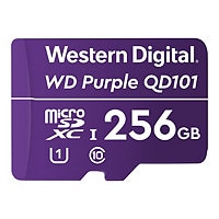 WD Purple SC QD101 WDD256G1P0C - flash memory card - 256 GB - microSDXC UHS-I