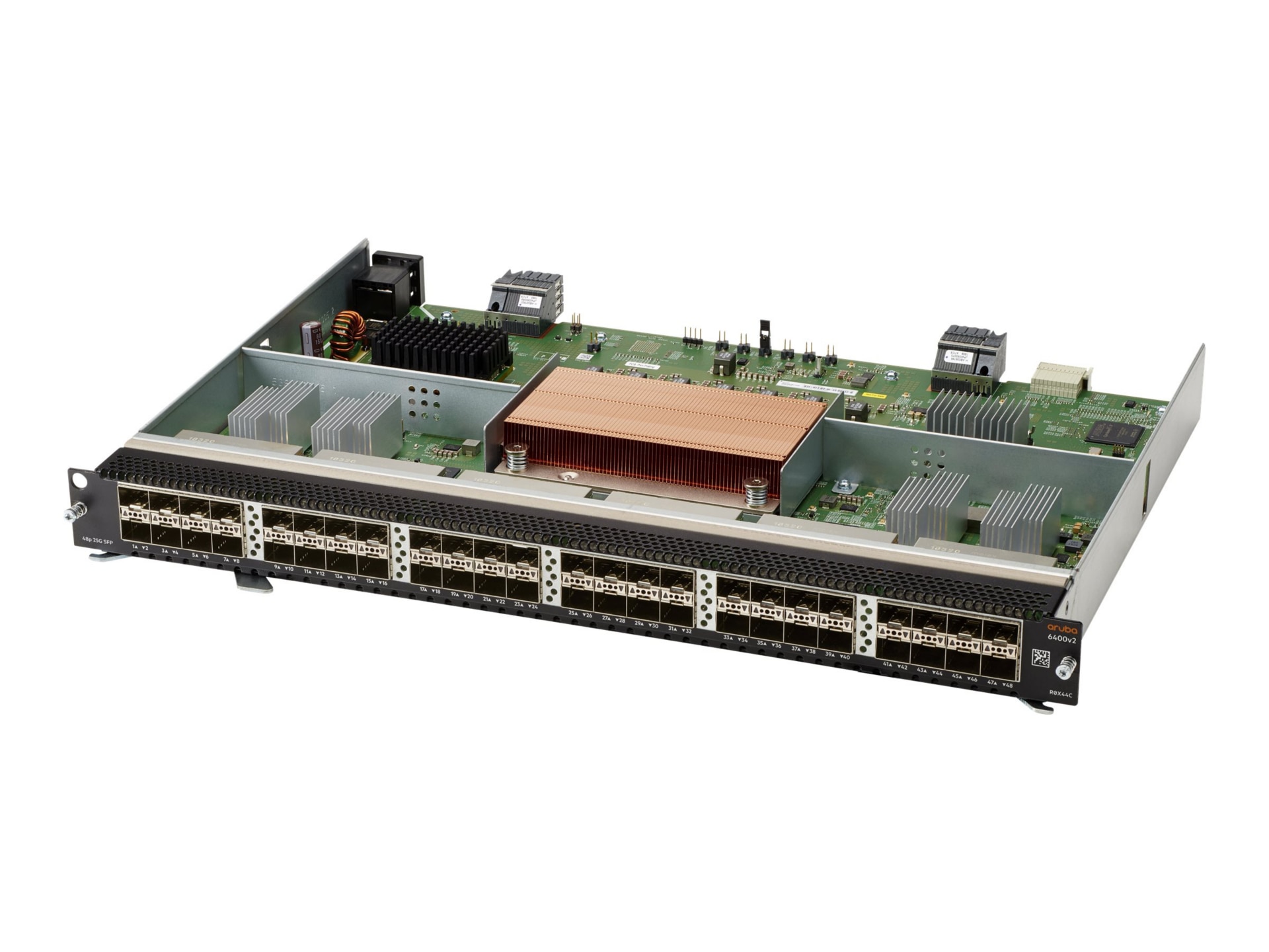 HPE Aruba 6400 48 Port 1G/10G/25GbE SFP28 v2 Extended Tables Module