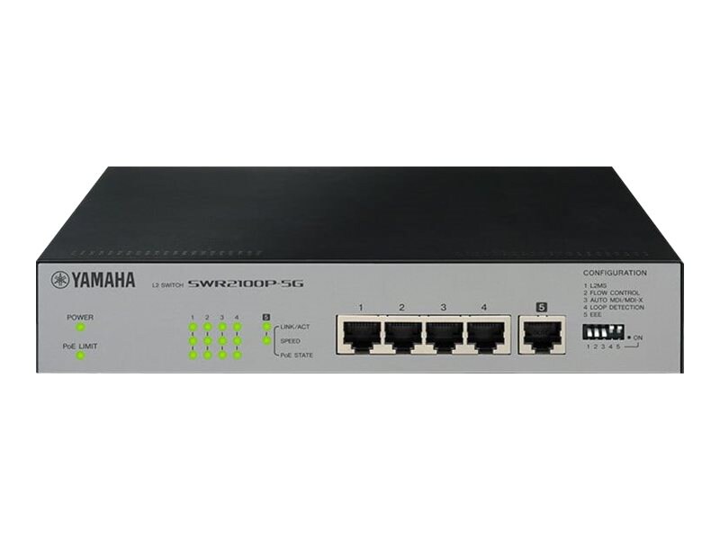 Yamaha SWR2100P-5G - switch - 5 ports