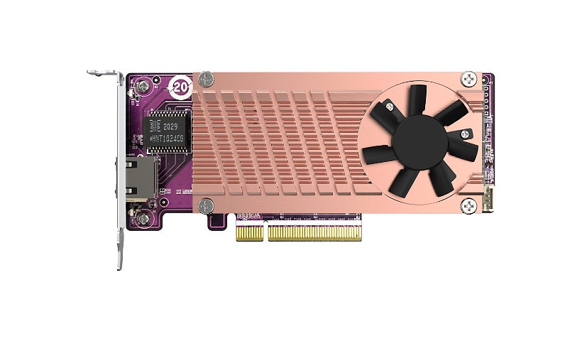 QNAP QM2-2P10G1TB - storage controller - PCIe 3.0 x4 (NVMe) - PCIe 3.0 x8