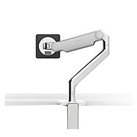 Humanscale M2.1 Single Monitor Arm with Two Piece Clamp Mount