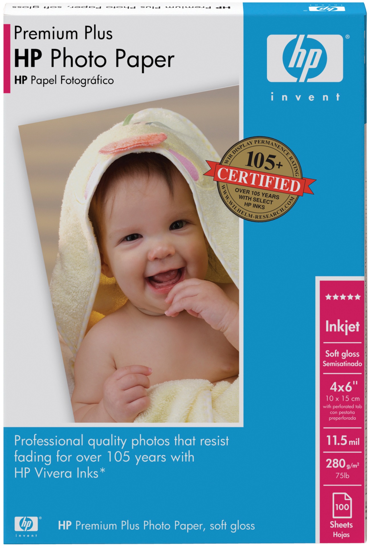 HP Premium Plus Soft-gloss Photo Paper