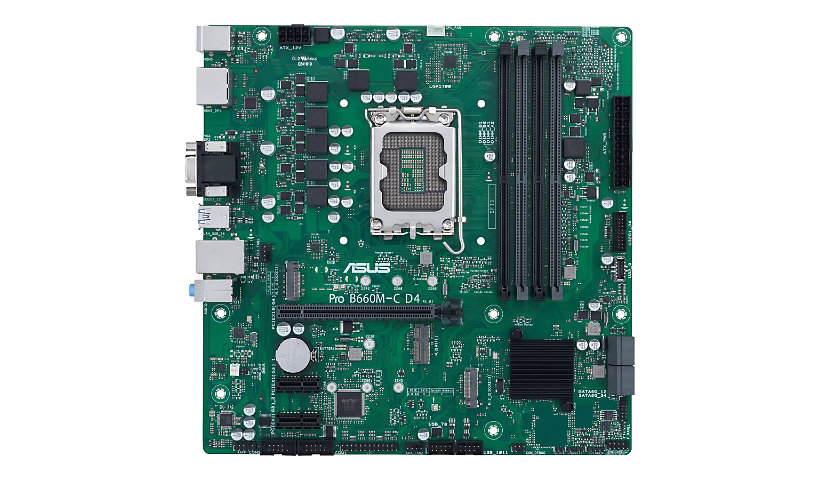 ASUS PRO B660M-C D4-CSM - motherboard - micro ATX - LGA1700 Socket - B660