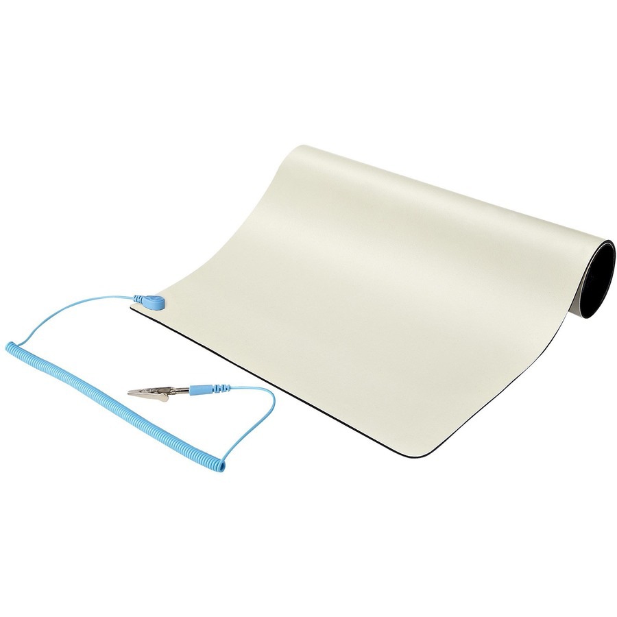 StarTech.com Anti Static Mat, Flexible ESD Mat for Desk/Table, 11x18in