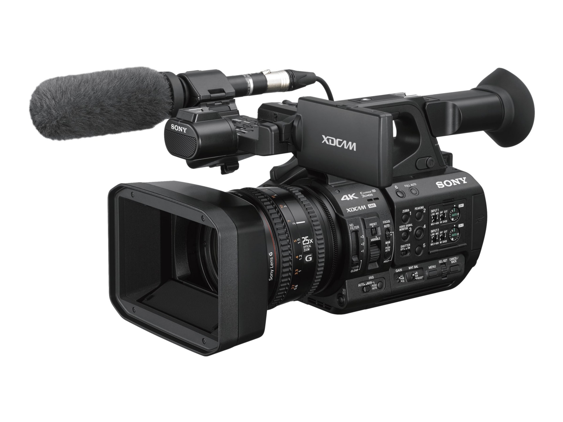 Sony XDCAM 4K HDR Handheld Camcorder