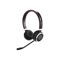 Jabra Evolve 65 SE MS Stereo - headset - with charging stand