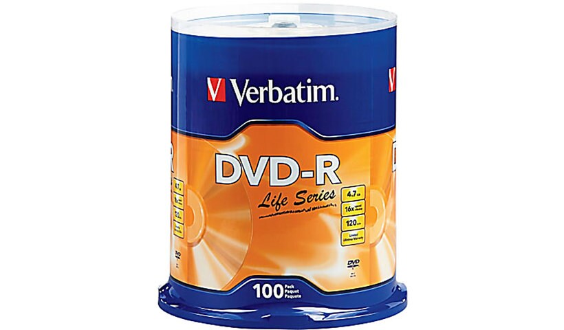 Verbatim Life Series DVD-R Disc