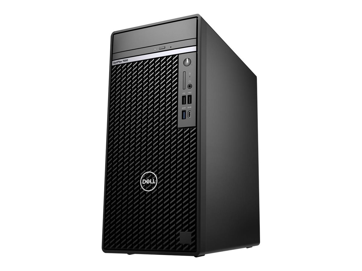 Dell OptiPlex 7000 - MT - Core i7 12700 2.1 GHz - vPro Enterprise - 16 GB - SSD 256 GB