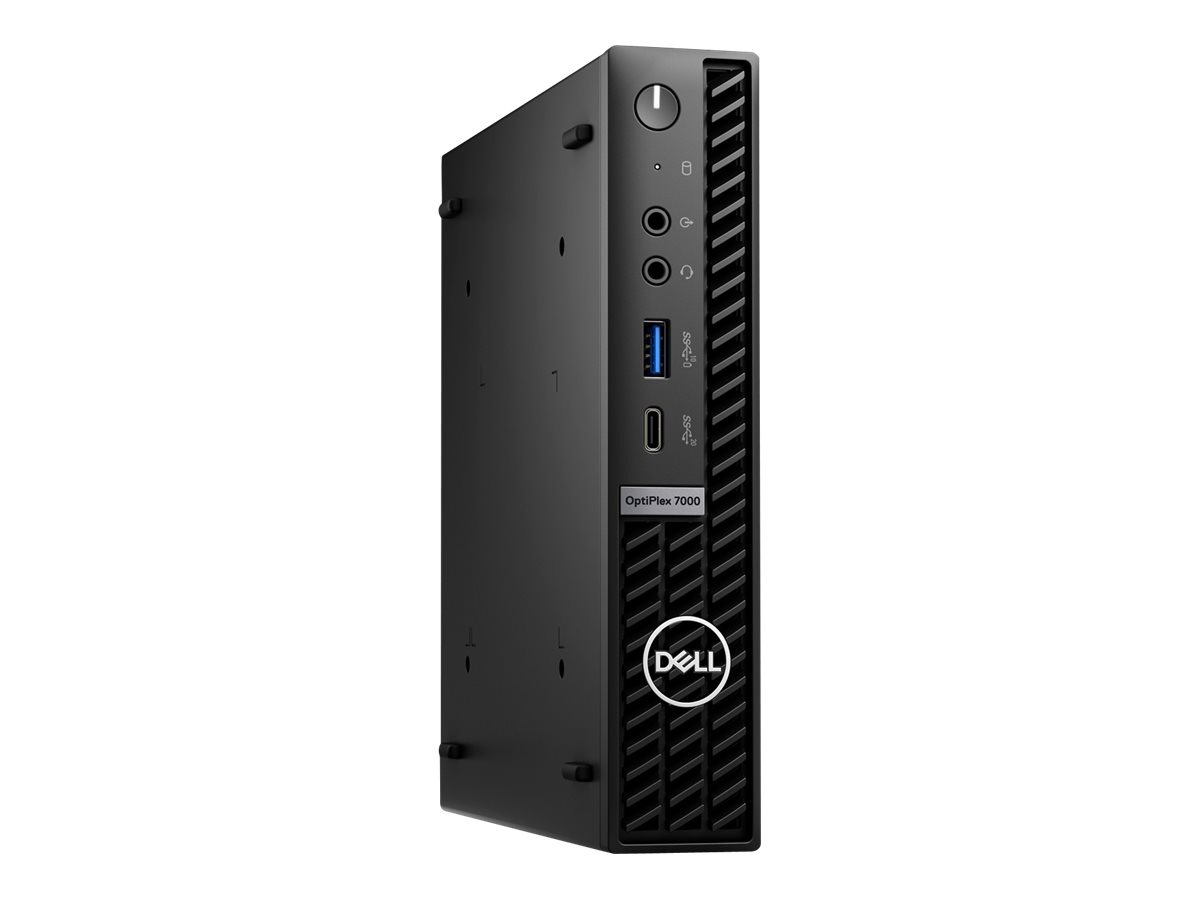 Dell OptiPlex 7000 - micro - Core i5 12500T 2 GHz - vPro Enterprise - 16 GB - SSD 256 GB