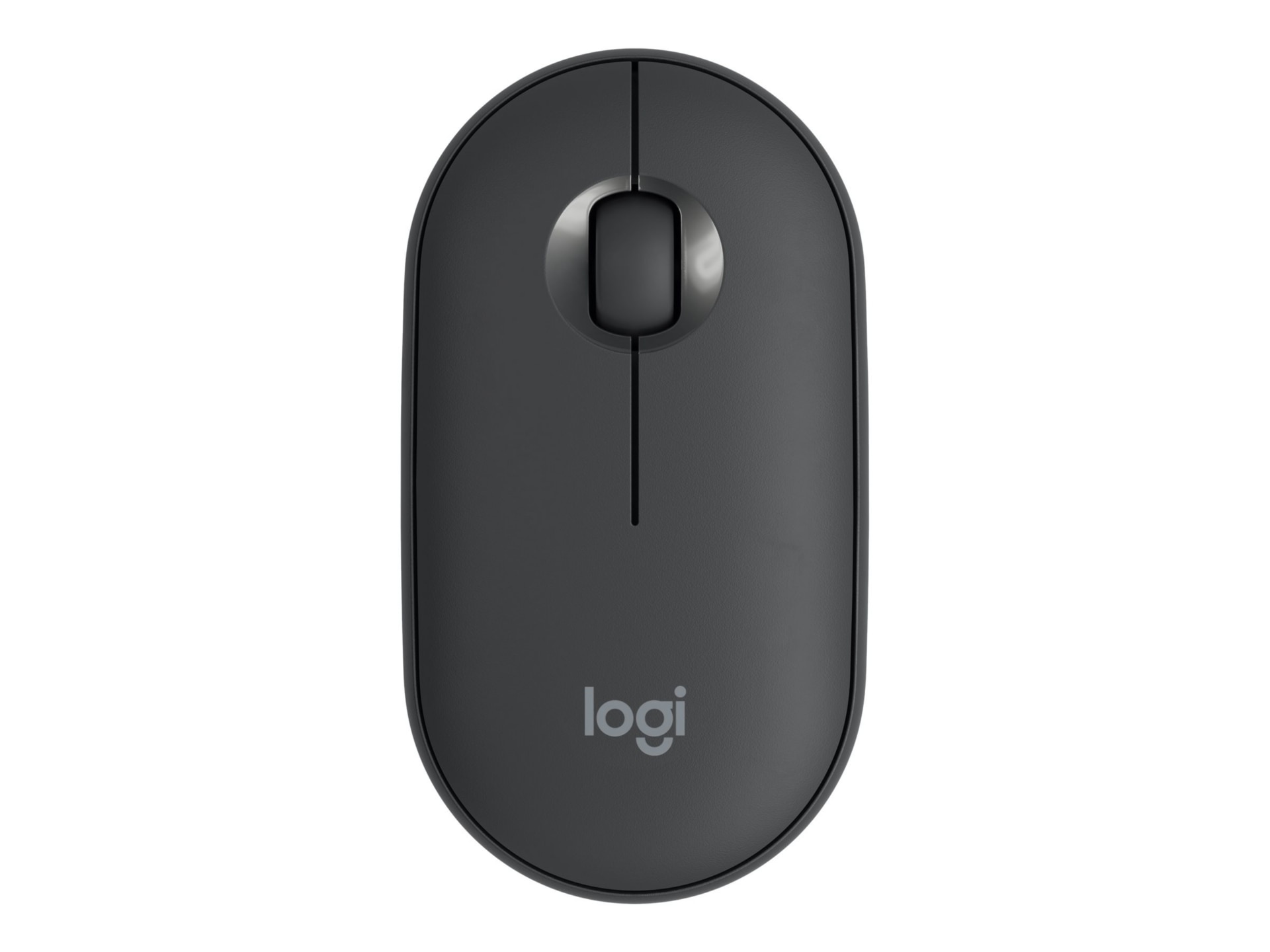 Logitech M350 - mouse - Bluetooth, 2.4 GHz - graphite
