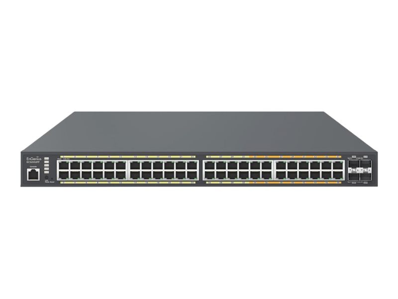 EnGenius Cloud ECS2552FP - switch - cloud, multi-gig, PoE+ - 48 ports - managed