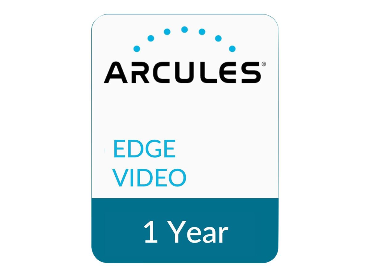 Arcules Edge Video Storage - subscription license (1 year) - up to 500 users, 1 campus value unit