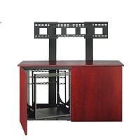 AVTEQ Uprights 2-Bay Credenza with Vertical Support