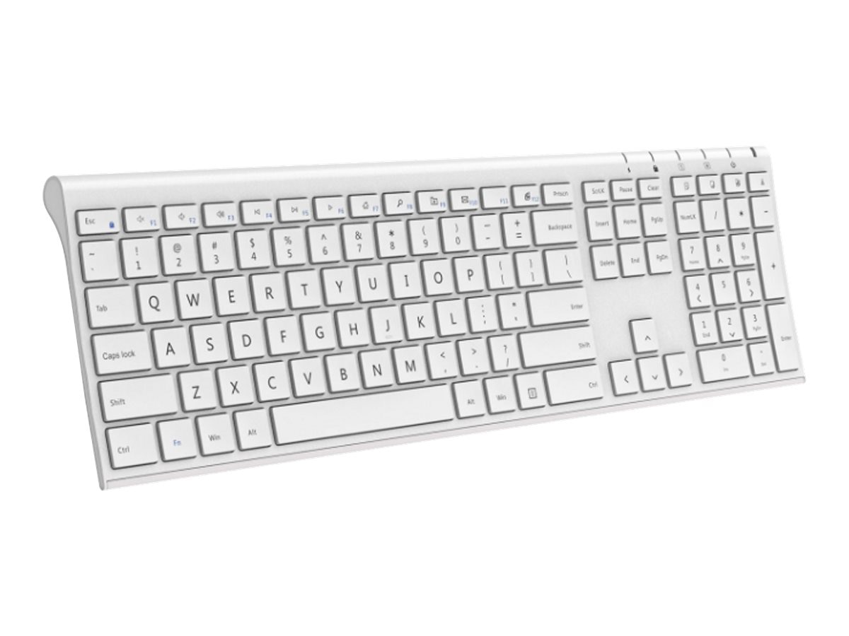 B3E - keyboard - QWERTY - US - white