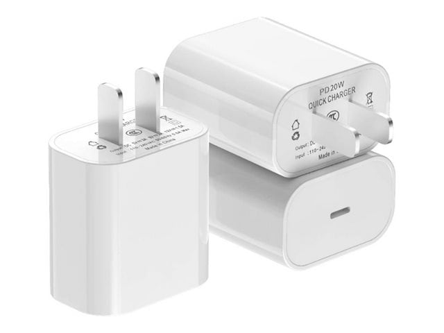 B3E power adapter - 24 pin USB-C - 20 Watt (pack of 3)