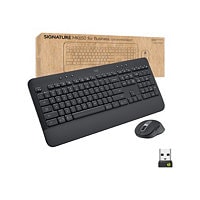 Logitech Signature MK650 for Business - keyboard and mouse set - QWERTY - US - graphite