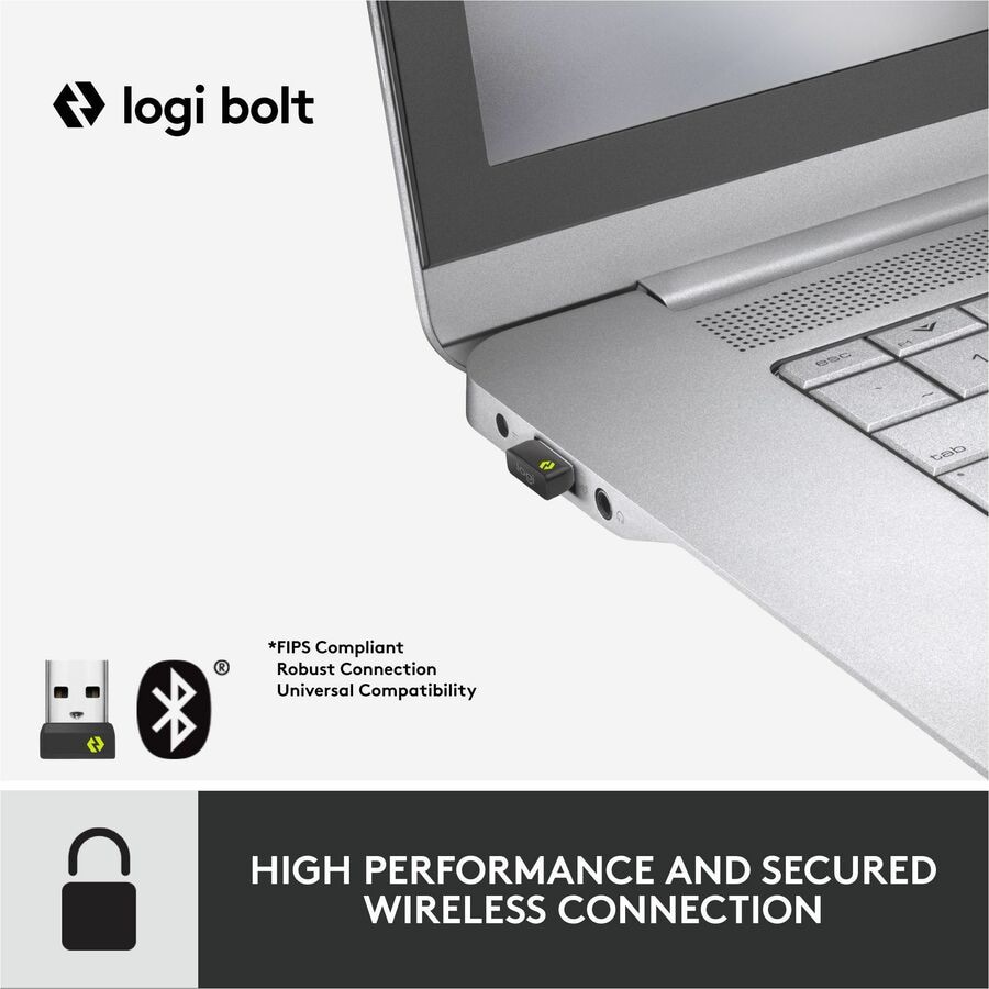 Thumbnail 3 of 10 for Logitech Signature MK650 for Business - keyboard and mouse set - QWERTY - US - off-white