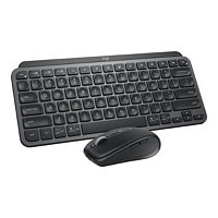Logitech MX Keys Mini Combo for Business - keyboard and mouse set - QWERTY - US - graphite