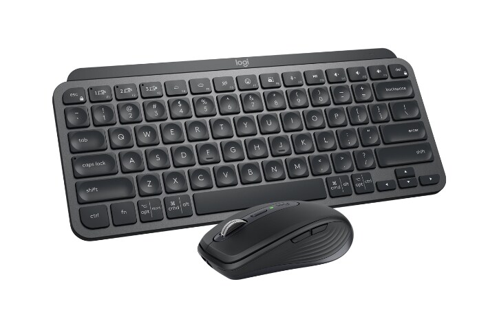 Logitech MX Keys Mini Combo for Business - keyboard and mouse set - QWERTY  - US - graphite