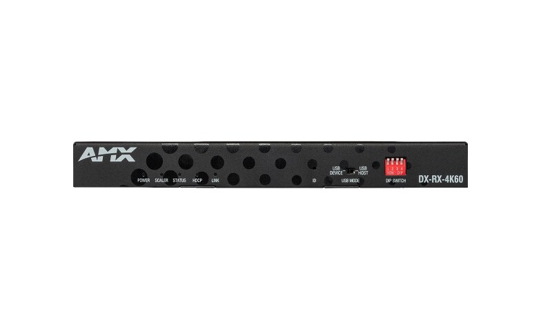AMX DXLink DX-RX-4K60 - video/audio/infrared/USB/serial extender - HDMI