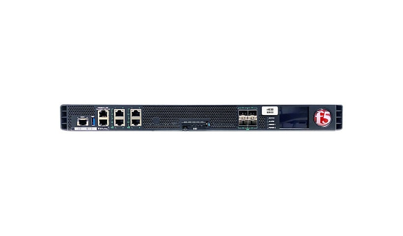 F5 rSeries r4600 - dispositif de sécurité - Best Bundle (BIG-IP LTM, DNS, AFM, WAF, APM)