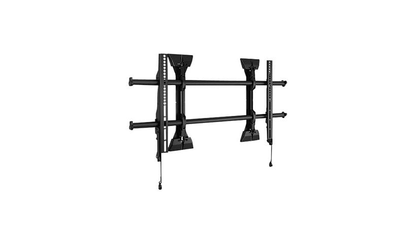 Chief Fusion Large Adjustable Fixed Display Wall Mount - For Displays 42-86" - Black mounting kit - for flat panel -