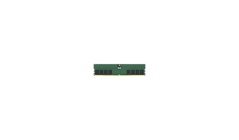 Kingston - DDR5 - kit - 64 Go: 2 x 32 Go - DIMM 288 broches - 4800 MHz / PC5-38400 - mémoire sans tampon