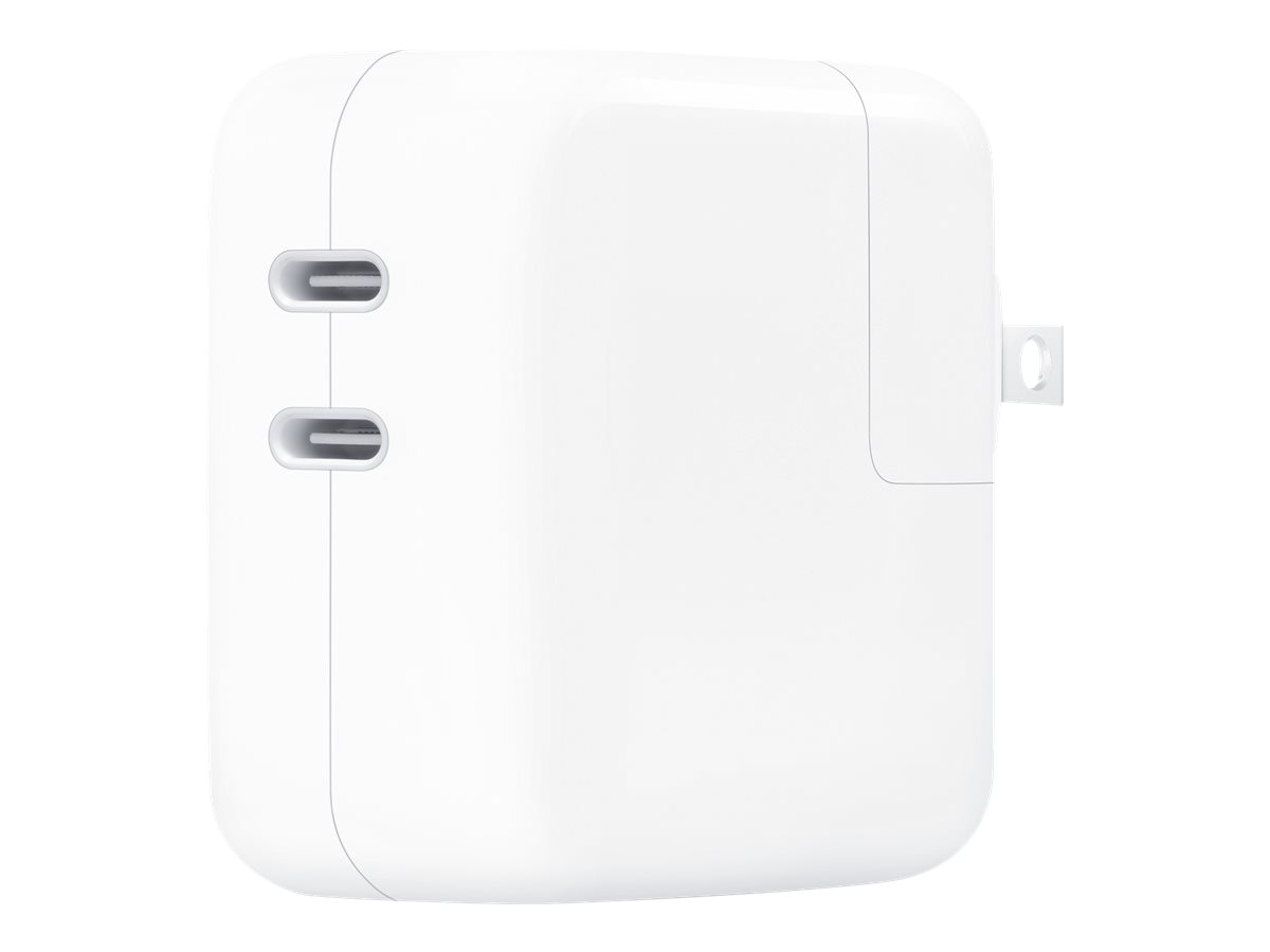 Apple 35W Dual USB-C Port Power Adapter - power adapter - 35 Watt