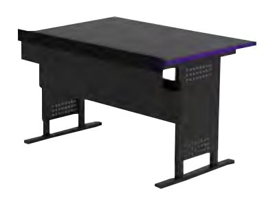 Spectrum Esports Evolution - desk - rectangular - black